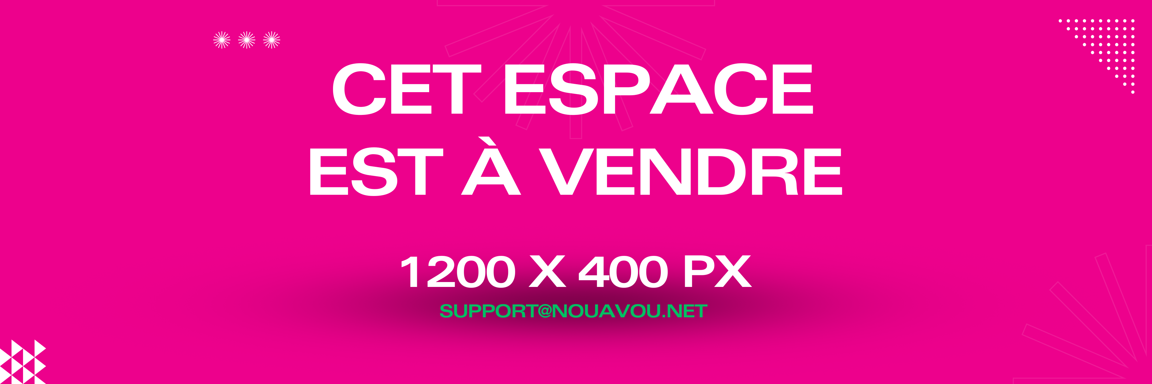 ESPACE A VENDRE